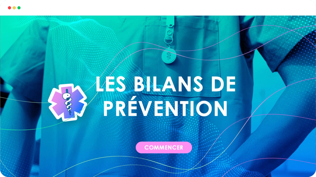 Bilans de prévention - Module 3